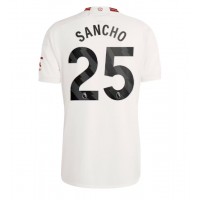 Camiseta Manchester United Jadon Sancho #25 Tercera Equipación 2023-24 manga corta
